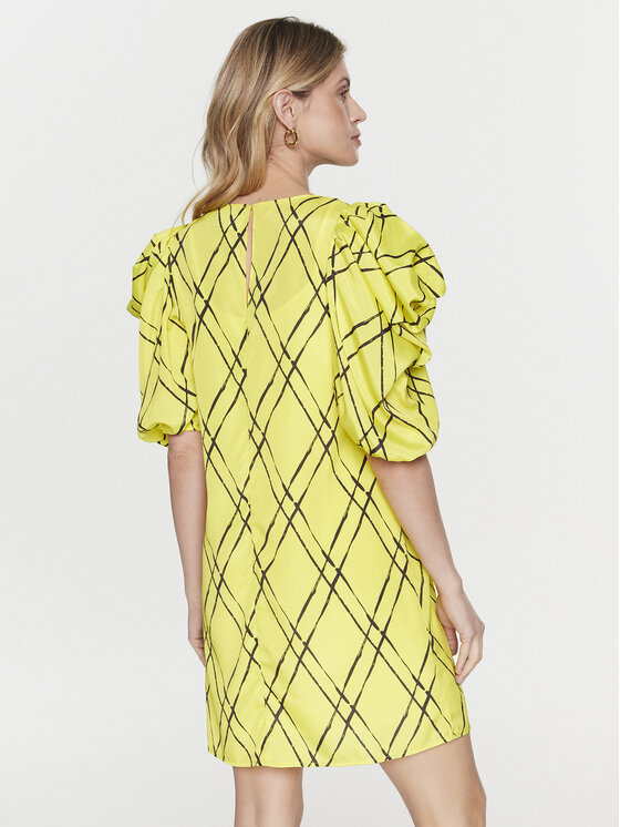 Silvian Heach Silvian Heach Повсякденна сукня GPP23375VE Жовтий Regular Fit