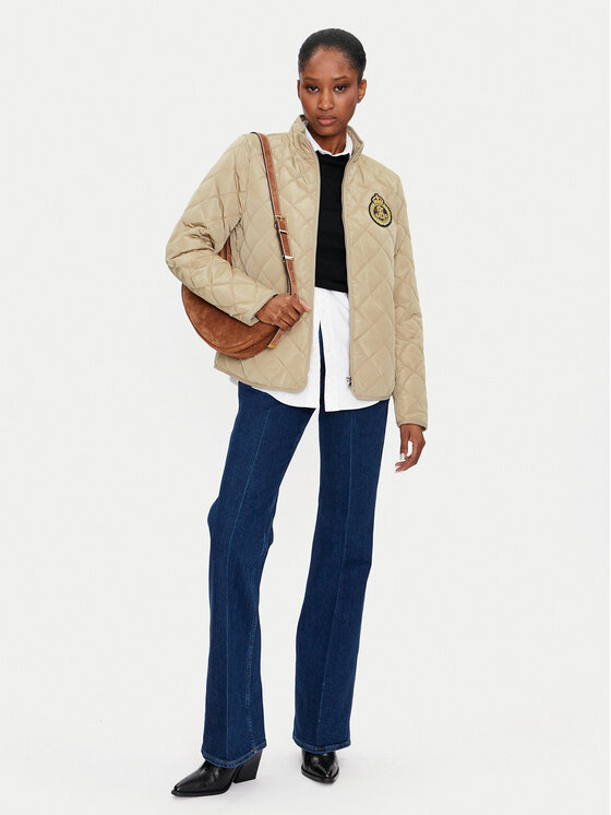 LAUREN RALPH LAUREN Lauren Ralph Lauren Übergangsjacke 297951277005 Beige Straight Fit