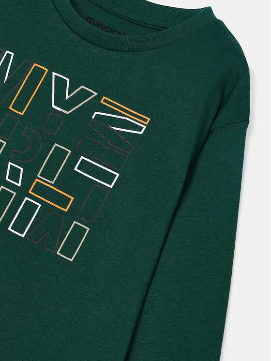 Mayoral Mayoral Blusa 173 Verde Regular Fit