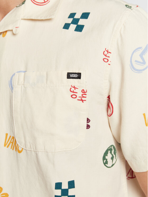 Vans Vans Camicia In Our Hands VN0A7SFA Beige Classic Fit