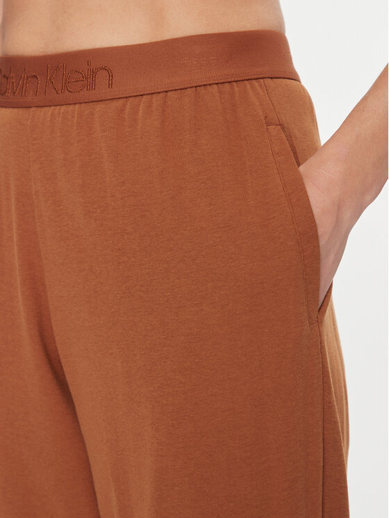 Calvin Klein Underwear Calvin Klein Underwear Pyjamahose 000QS7004E Braun Regular Fit