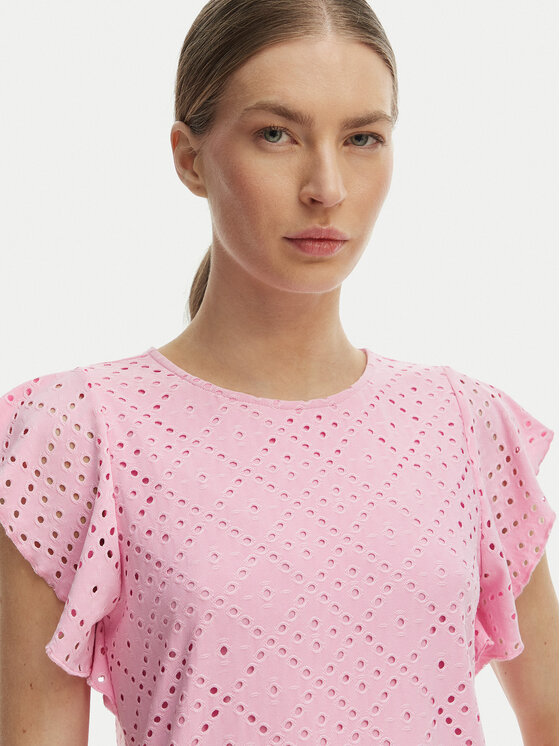 Vero Moda Vero Moda Bluza Tassa 10286067 Roza Loose Fit