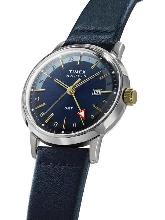 Timex Timex Zegarek TW2Y47900 Niebieski