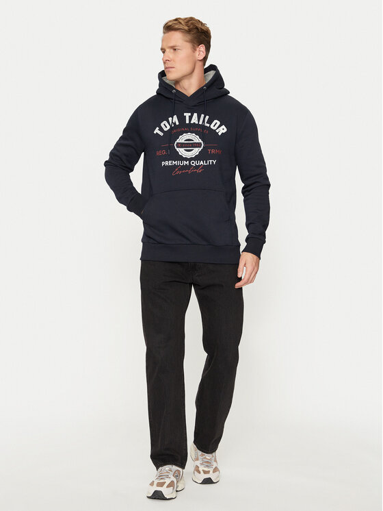 Tom Tailor Tom Tailor Pulóver 1043292 Kék Regular Fit