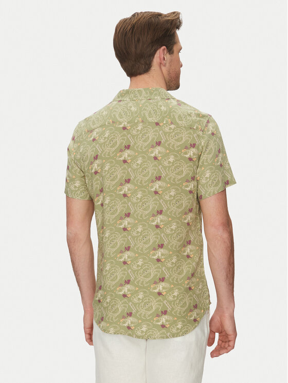 Blend Blend Camicia 20718227 Verde Regular Fit