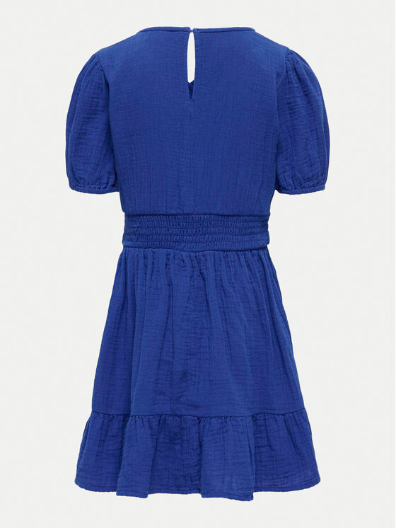 Kids ONLY Kids ONLY Letní šaty Thyra 15339620 Modrá Regular Fit