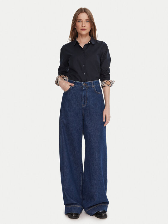 Barbour Barbour Košulja LSH1604NY73 Tamnoplava Regular Fit