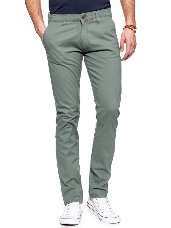 Wrangler Wrangler Pantaloni di tessuto LARSTON Beige Slim Fit