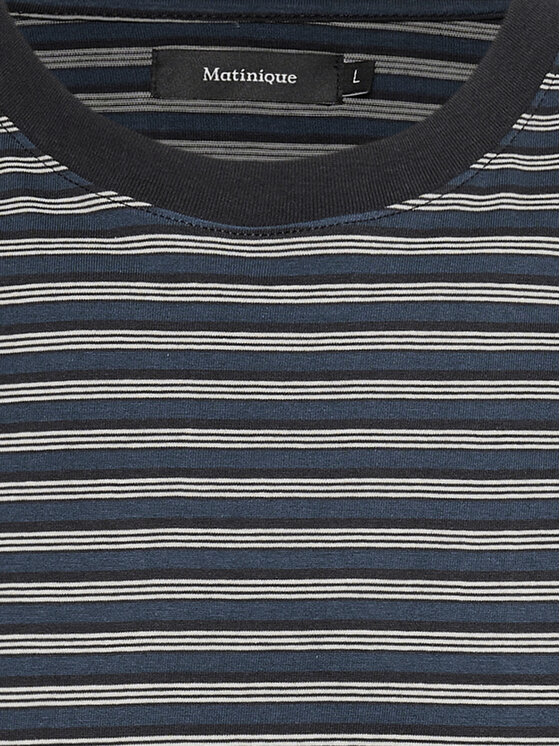 Matinique Matinique T-Shirt 30207028 Dunkelblau Regular Fit