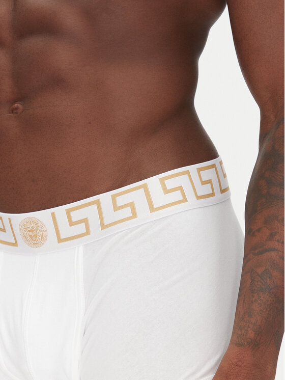 Versace Versace Set di 3 boxer AU10326 Bianco