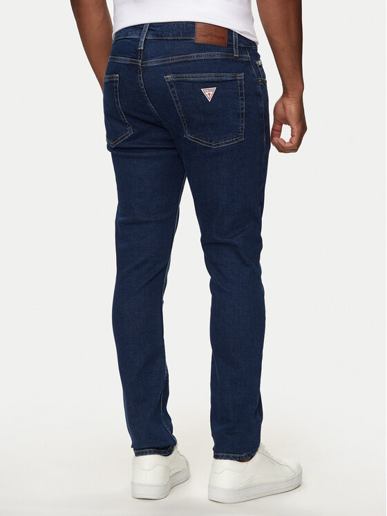 Guess Jeans Guess Jeans Jeansy M4YA0F D5DM3 Tmavomodrá Skinny Fit
