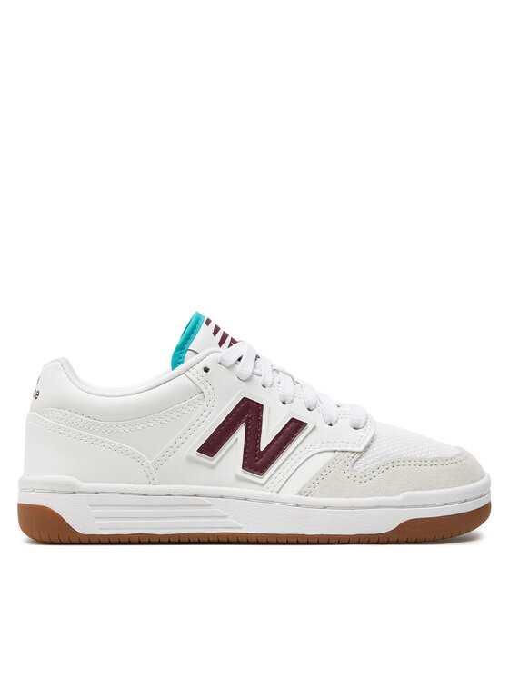 Sneakers New Balance GSB480FT Alb