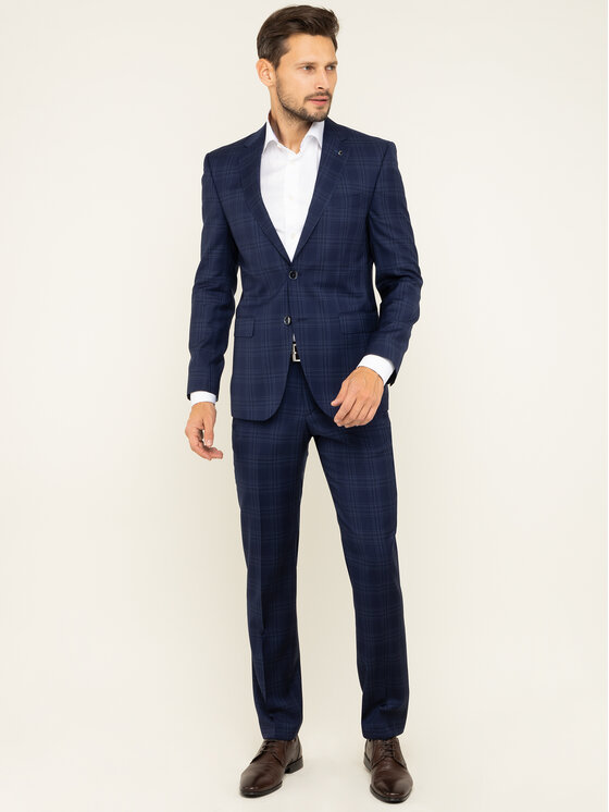 Digel Digel Костюм Daren-Z 1293679 синій Slim Fit