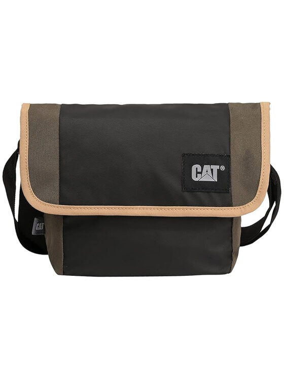 CAT Footwear CAT Footwear Borsa Caterpillar Detroit Courier Bag Nero