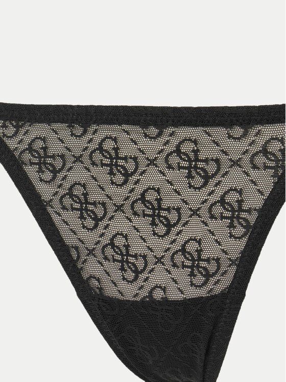 Guess Guess Kalhotky string O5RE10 KCLB0 Černá