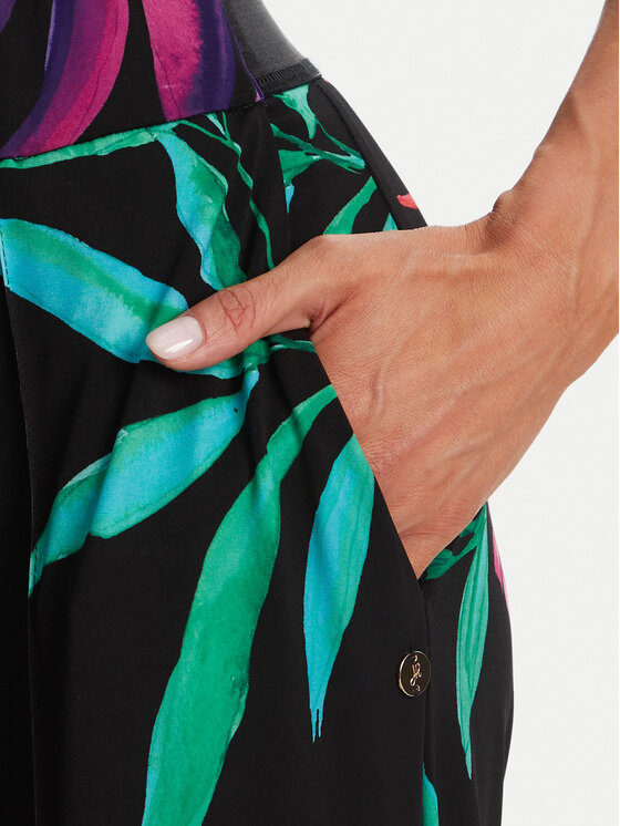 Joseph Ribkoff Joseph Ribkoff Riidest püksid 251056 Värviline Wide Leg