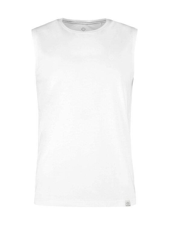 Volcano Volcano Tank top T-TANK Zielony Regular Fit