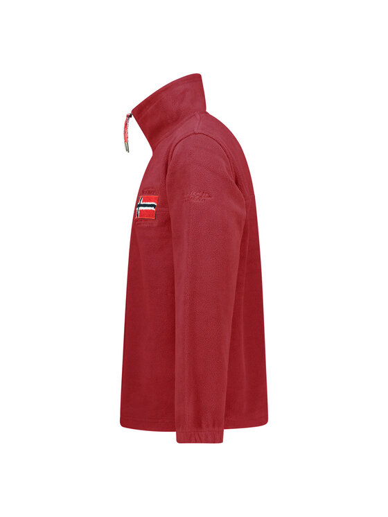 Geographical Norway Geographical Norway Polar WZ6696H/GN-BURGUNDY Bordowy Reglan Fit