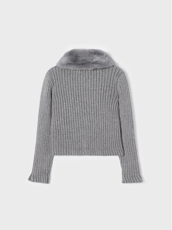 Mayoral Mayoral Strickjacke 4.309 Grau Regular Fit