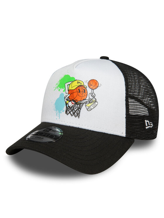 Șapcă New Era Kids Mascot Trucker Ne 60503364 Alb