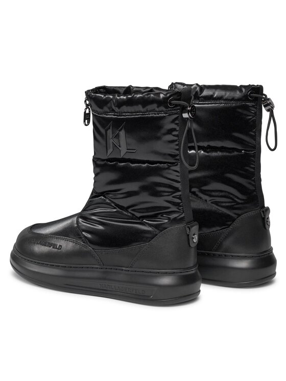 KARL LAGERFELD KARL LAGERFELD Sniego batai KL44573 Juoda