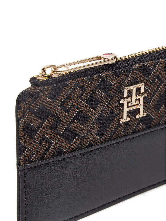 Tommy Hilfiger Tommy Hilfiger Veľká dámska peňaženka AW0AW17152 Čierna