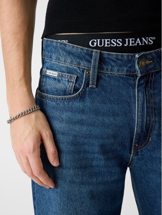 Guess Jeans Guess Jeans Jeansy 180469 Niebieski Regular Fit