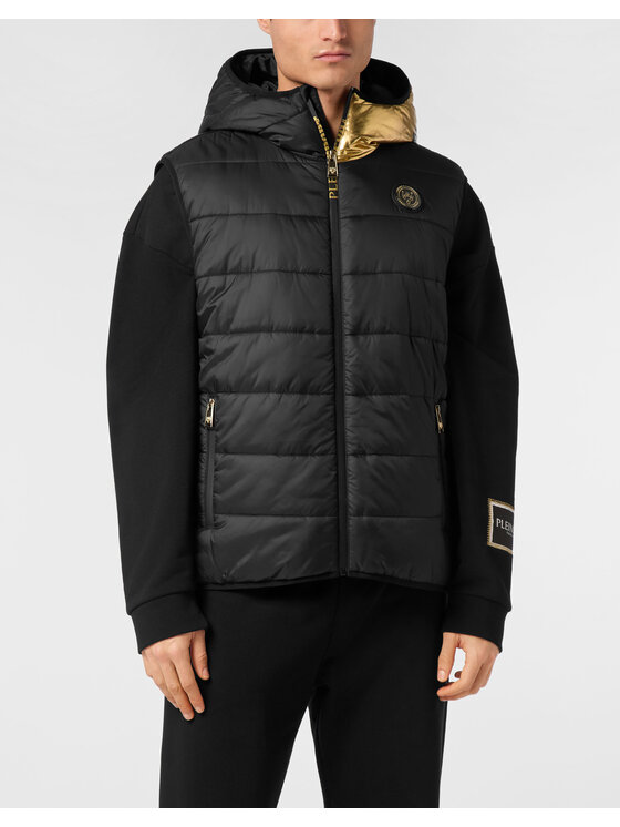 Plein Sport Plein Sport Kamizelka 24091 Czarny Regular Fit