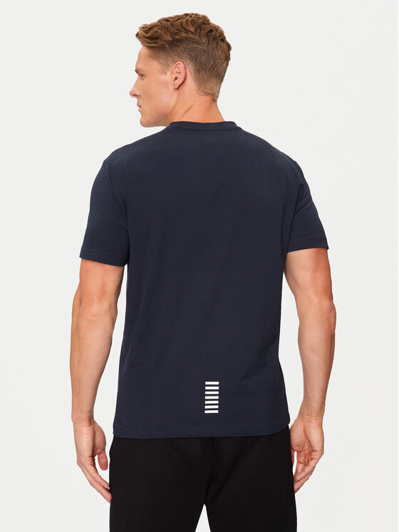 EA7 Emporio Armani EA7 Emporio Armani T-shirt 8NPT27 PJVQZ 1562 Tamnoplava Regular Fit