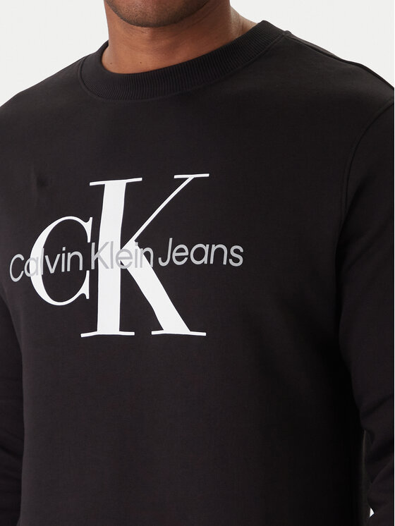Calvin Klein Jeans Calvin Klein Jeans Mikina J30J320933 Čierna Regular Fit