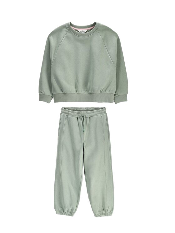 Coccodrillo Coccodrillo Komplet dresowy ZC6117307VGA-031 Zielony Regular Fit
