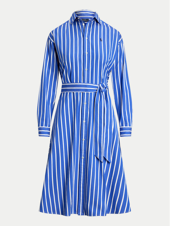 Polo Ralph Lauren Polo Ralph Lauren Rochie tip cămașă 211891428004 Albastru Regular Fit