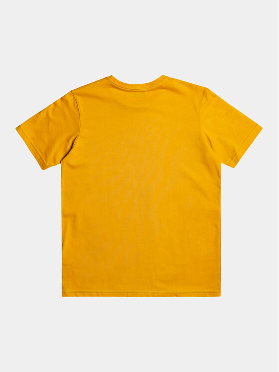 Quiksilver Quiksilver Blúz Complogo Tees EQBZT04369 Sárga Regular Fit