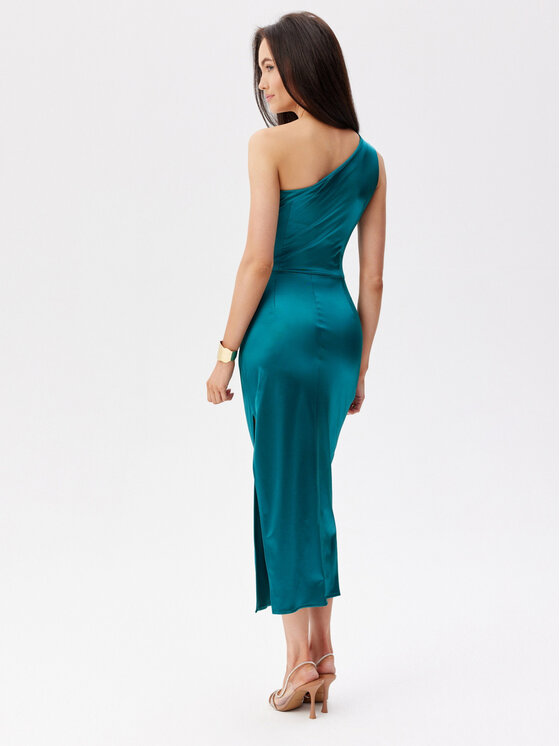 Roco Fashion Roco Fashion Večerní šaty Elen Zelená Slim Fit