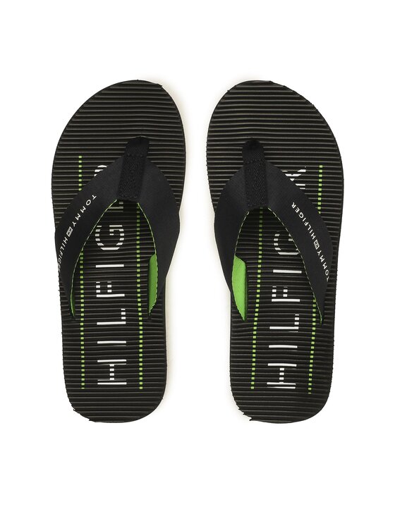 Tommy Hilfiger Tommy Hilfiger Infradito Massage Footbed Beach Sandal FM0FM04474 Blu scuro