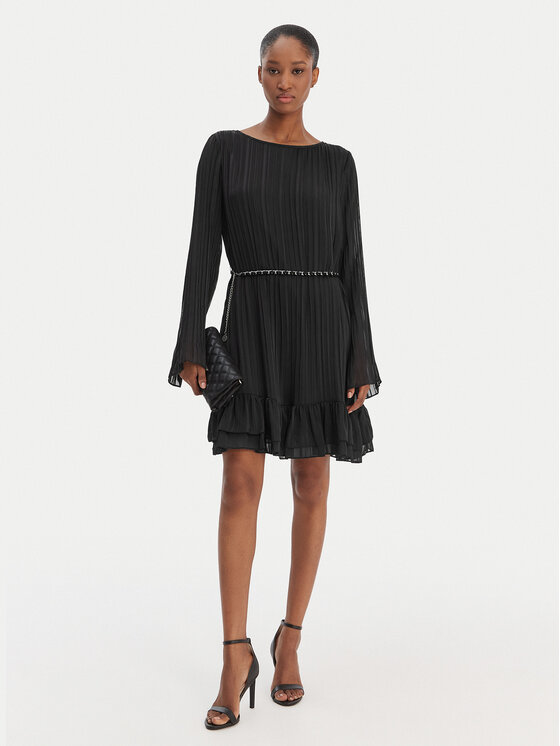 Guess Guess Kasdieninė suknelė W6RK37 WJ712 Juoda Regular Fit