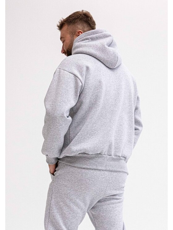 DKaren Sport DKaren Sport Bluza DK-K-B14 Szary Classic Fit