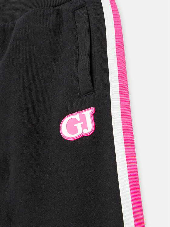 Guess Guess Долнище анцуг J4YQ12 KA6R4 Черен Relaxed Fit