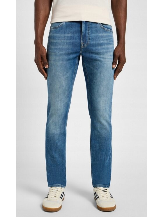 Lee Lee Jeansy Malone Niebieski Skinny Fit