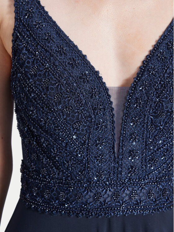 Hey Kyla Swing Estélyi ruha 5AH005HK Sötétkék Slim Fit