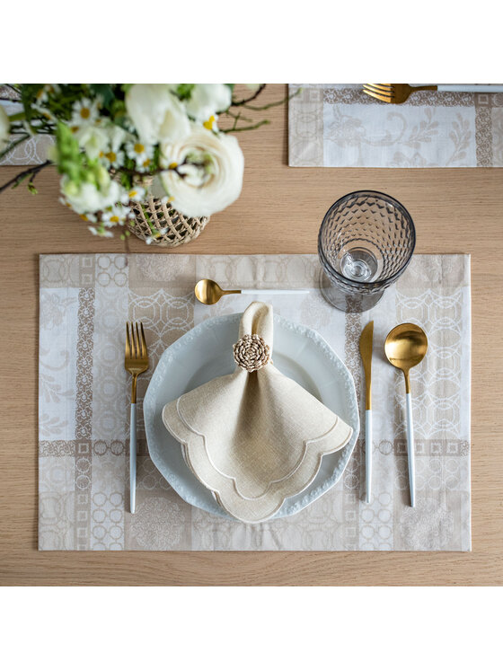 Roseberry Home Roseberry Home Podkładka na stół akrylowa Beige Symphony Beżowy