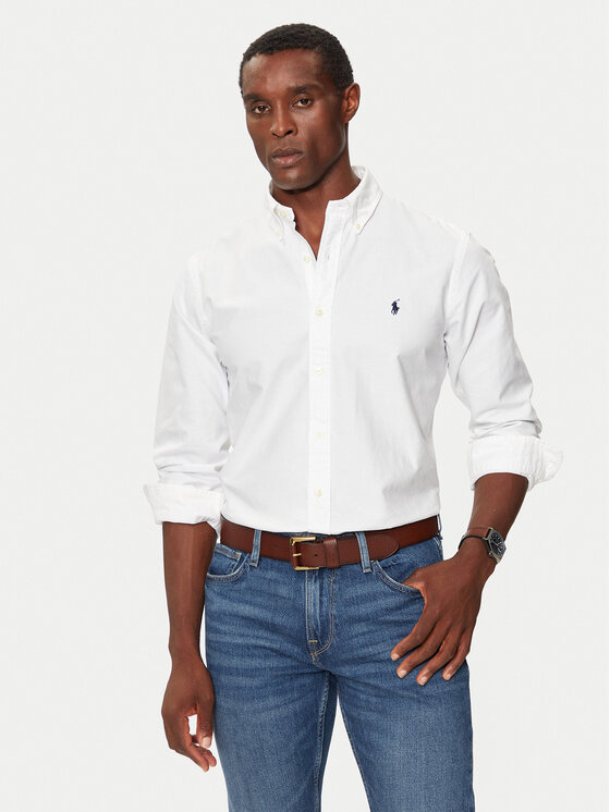 Polo Ralph Lauren Polo Ralph Lauren Ing Bsr 710772290 Fehér Custom Fit