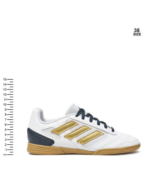 adidas adidas Boty na fotball Super Sala II Indoor IG8753 Bílá
