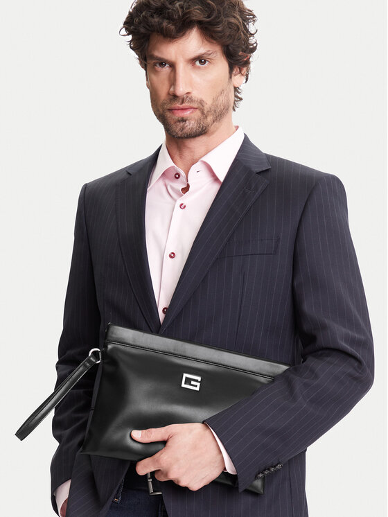 Guess Guess Мъжка чантичка PMPASS P5156 Черен