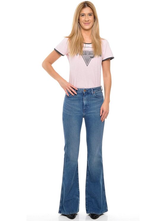 Wrangler Wrangler Jeans FLARE Blu Loose Fit