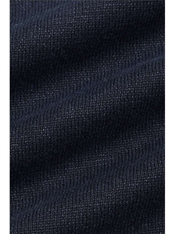 Lancerto Lancerto Sweter Gustan SW073225000069 Granatowy Regular Fit