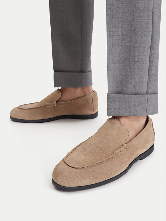 Calvin Klein Calvin Klein Lordsy Low Prof Loafer Su HM0HM02176 Beżowy