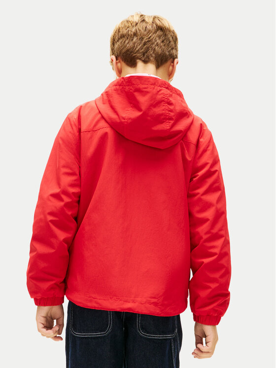 Tommy Hilfiger Tommy Hilfiger Átmeneti kabát KB0KB10389 Piros Regular Fit