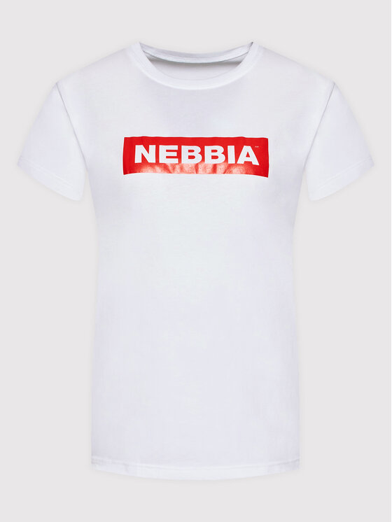 NEBBIA NEBBIA T-shirt 592 Bijela Regular Fit