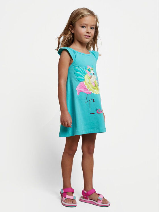 Mayoral Mayoral Ljetna haljina 3944 Plava Regular Fit